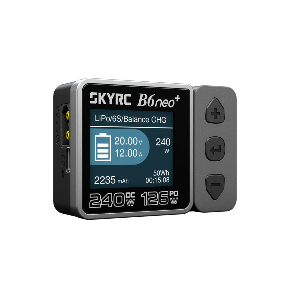 SkyRC B6neo+ Ladegerät grau LiPo 1-6s 10A 200W