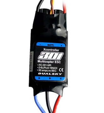 Dualsky XC-301-MR Multicopter Regler 30A 2-6s LiPo kein BEC