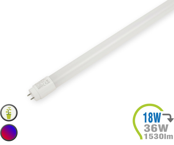 V-TAC T8 LED Röhre 18W 120cm Pfanzenwachstum