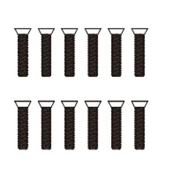 MJX Screws 2.5x8mm (12 pcs)