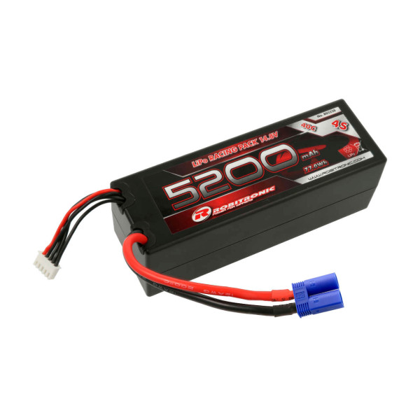 Robitronic LiPo Akku 5200mAh 4S 40C EC5 Stecker