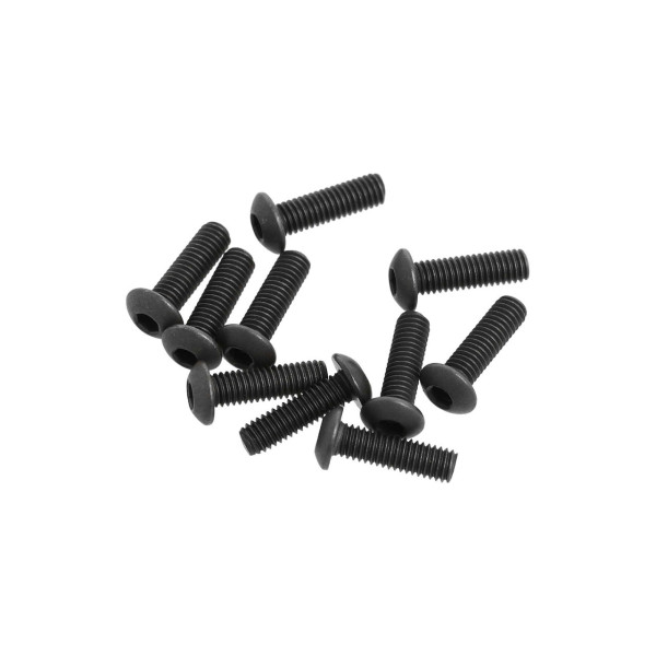 CEN-Racing Rundkopfschrauben M3x10mm (6 Stk.)