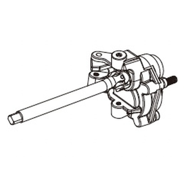 MJX Complete front right portal axle