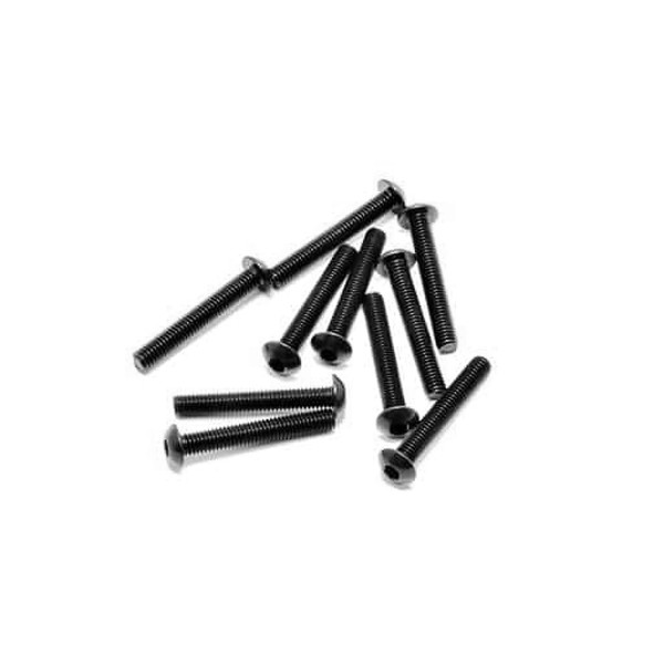 Hobao Rundkopfschraube M3x20mm (10 Stk.)