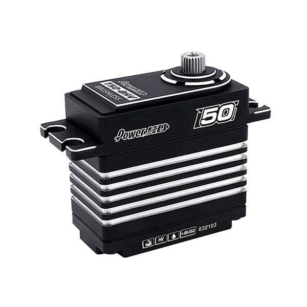 Power HD T50 HV CNC Brushless Digital Servo 50.0KG/0.065sec@8.4V