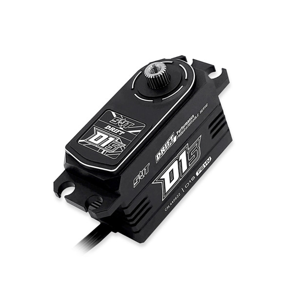 SRT Drift Servo D1S Low Profile CNC aluminium case 18.5kg/0.08se