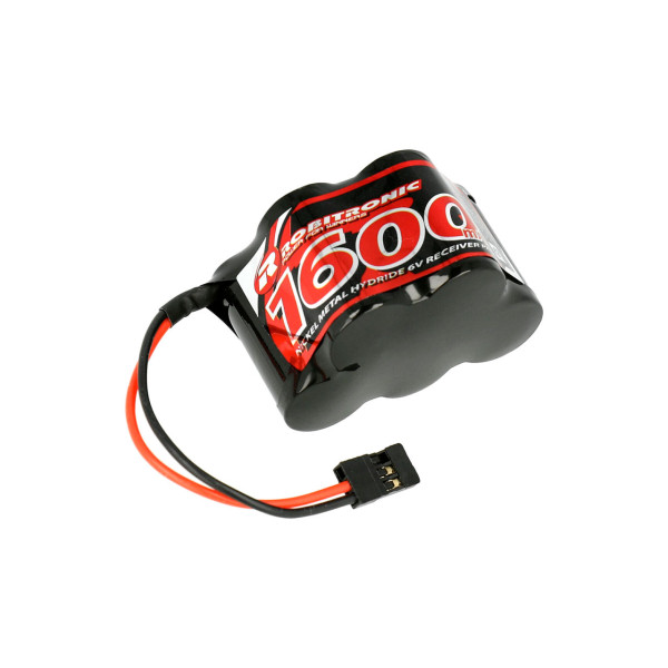 Robitronic NiMH Akku 1600mAh 3+2 Zellen 2/3A Empfängerpack