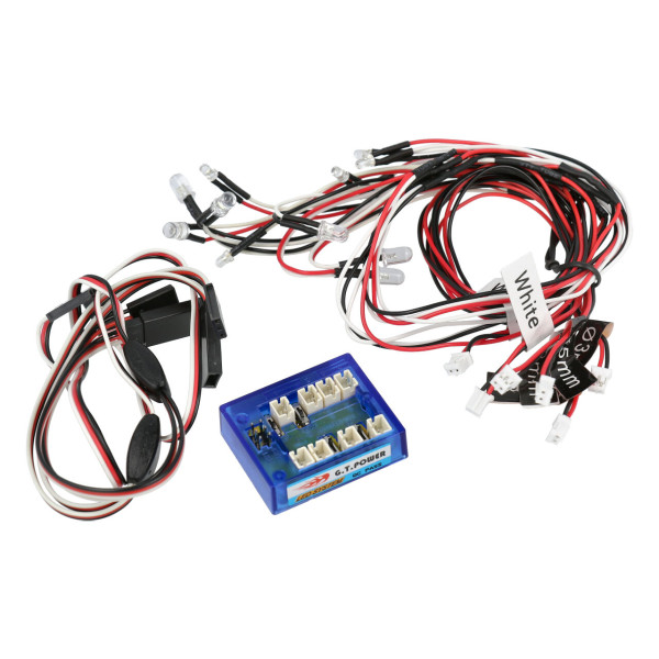 GT Hobbies Lichtset für Autos mit 12 Led