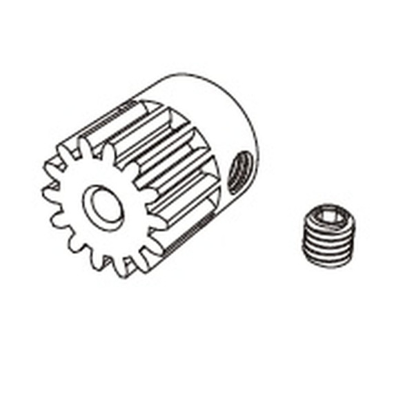 MJX Motor output tooth