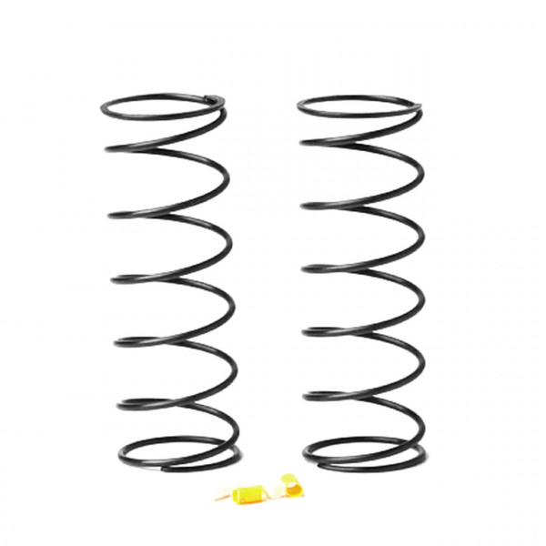 1/10 Rear Shock Spring-White/Yellow (2pcs)0.065kg/mm For Ty