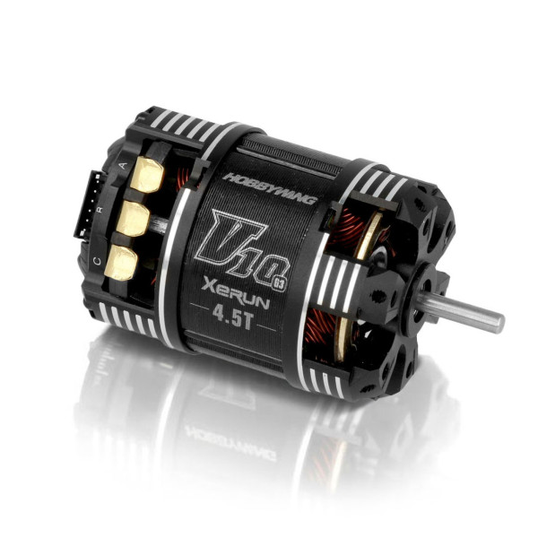 Hobbywing Xerun V10 Brushless Motor G3 7340kV (2s) 4.5T Sensored für 1