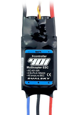Dualsky XC-401-MR Multicopter Regler 40A 2-6s LiPo kein BEC