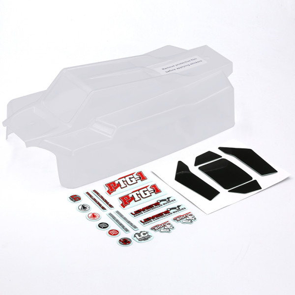 LC Racing PTG-1 Buggy Body Clear(Light weight)