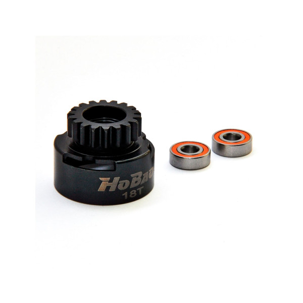 Hobao CNC Clutch Bell 18T w/Bearing 12mm