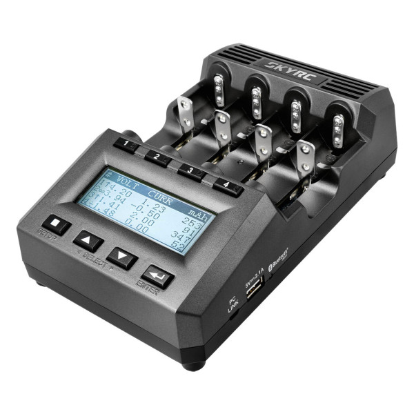 SkyRC MC3000 Ladegerät Analyzer für 4xAA/AAA DC 4A