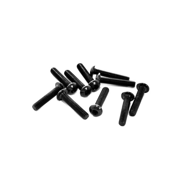 HoBao Rundkopfschraube M3x15mm Innensechsk s.schn. (10 Stk.)