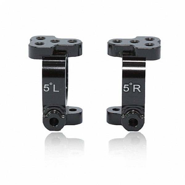 PR Racing SB401 Caster Block 5 degree R/L CNC(washer3*4*6*0.2*2pcs+5*8