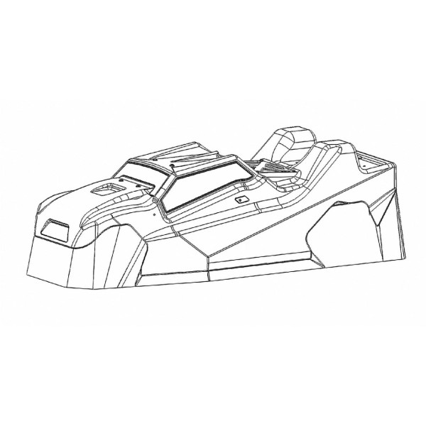 PR Racing PR ST1 Body*1pcs