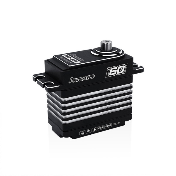 Power HD T60-BHV HV CNC Brushless Digital Servo 60.0KG/0.08sec@8.4V
