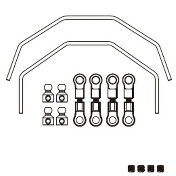 MJX Anti-Roll Bar Set