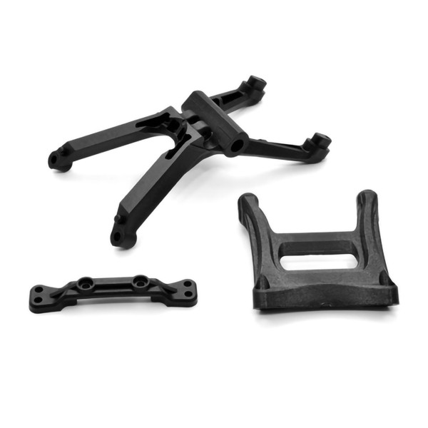 HoBao MT Plus II Shock Front/ Rear Chassis Brace Set
