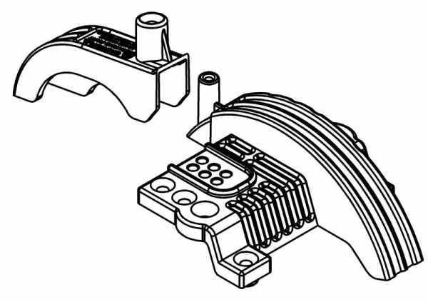 MCD Racing Abdeckung Mittel Diff