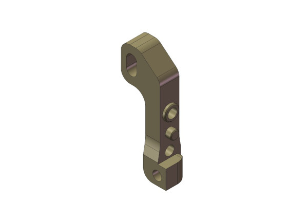 KM Aluminium Front Suspension Arm Holder Right