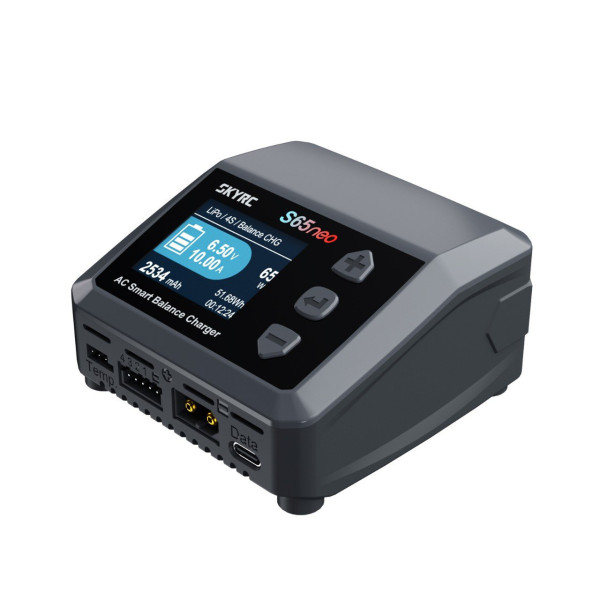 SkyRC S65neo AC LiPo 2-4s 10A 65W Discharger 2A 10W