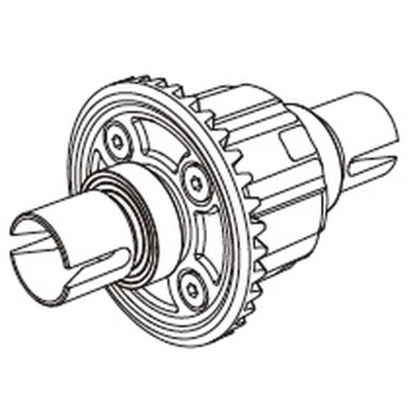MJX Front Differential Assembly