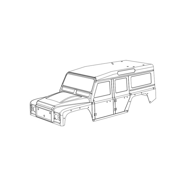 MJX Body Shell (without accessories)