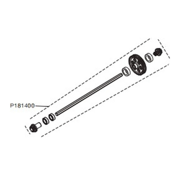 MJX Antriebsstrang komplett