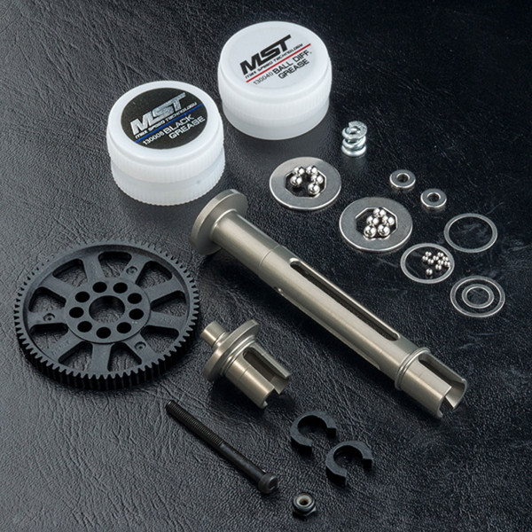 MST-Racing TCR Alum. ball diff. set