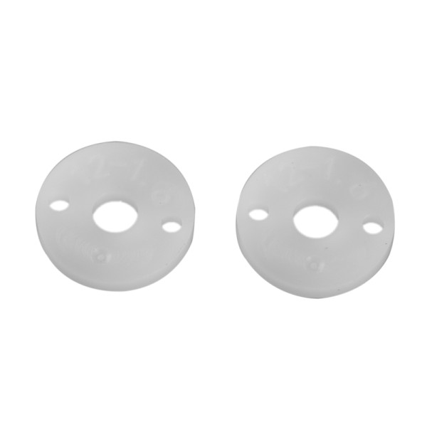 LC Racing Shock Pistons(1.7x2)-POM Machined 1.7x2 2pcs