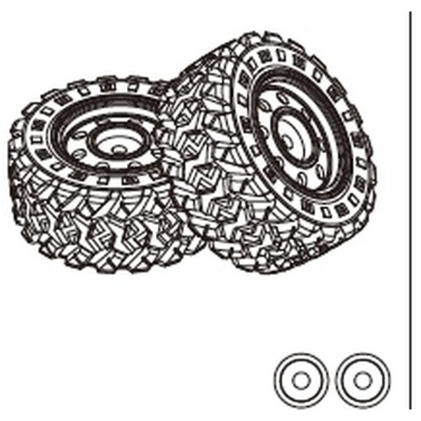 MJX Tires (2 pcs)