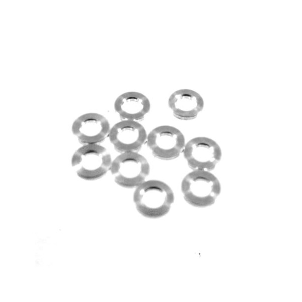 HoBao Unterlegscheibe 3x6x1mm Aluminium (10 Stk.)