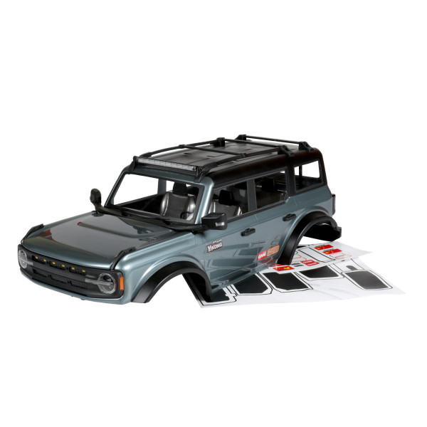 Karosserie Grau mit Zubehörteilen