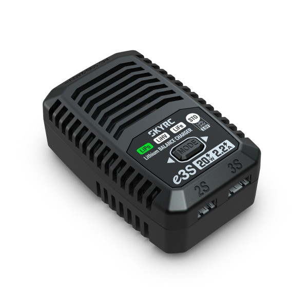 SkyRC e3s AC Ladegerät LiPo 2-3s 2,2A 20W