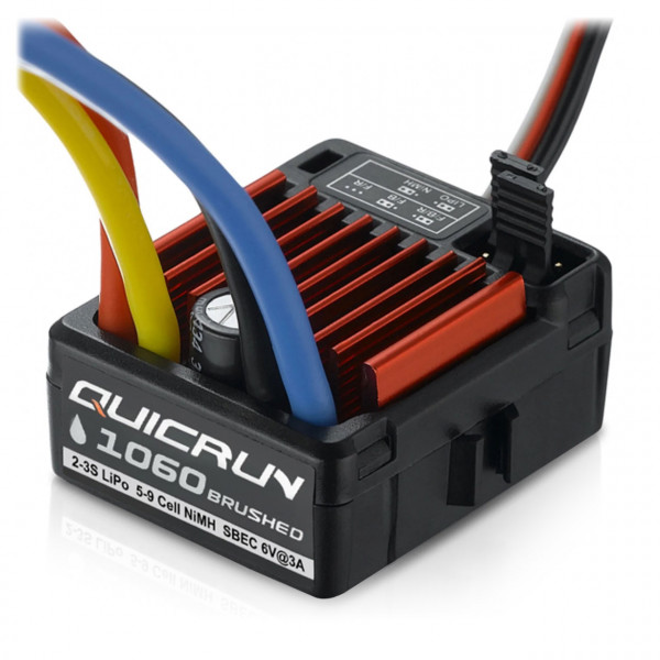 QuicRun 1060 Brushed Regler T-Stecker 60A für 1:10
