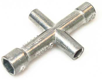 Robitronic Stecknußschlüssel 4, 5, 5.5 u. 7mm