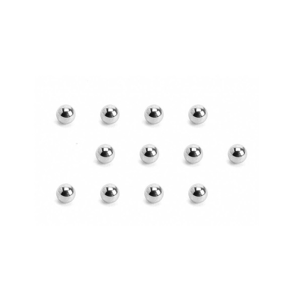 PR Racing 3.0mm Carbide Diff Ball Set*12pcs