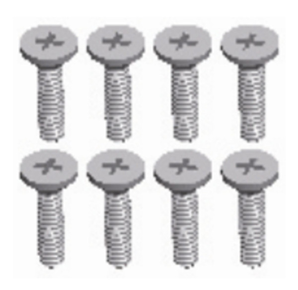 Modster Senkkopfschrauben M2x8mm Mini Cito 8 Stück