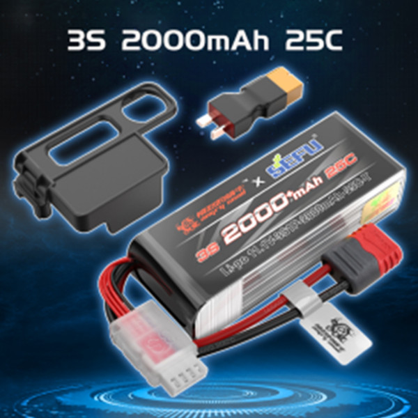 3S-(25C) 11,1V 2000+mAh (Softpack-Akku)