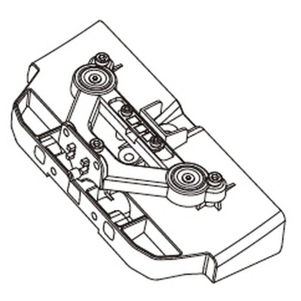 MJX Rear Bumper Assembly