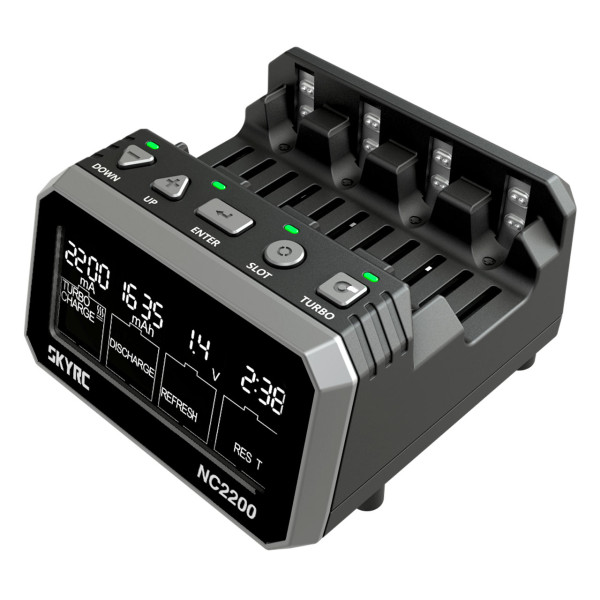 SkyRC NC2200 Ladegerät for 4xAA/AAA DC 2A