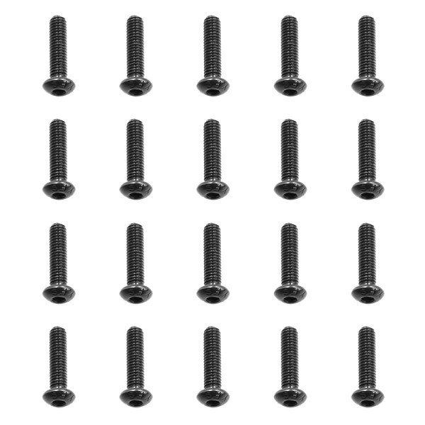 LC Racing Round Head Screw M3x12 20pcs