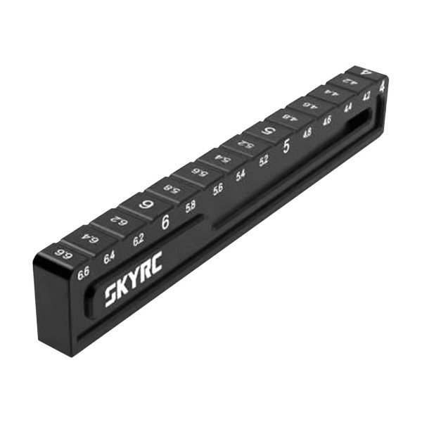 SkyRC Bodenabstandslehre 4.0-6.6mm Schwarz