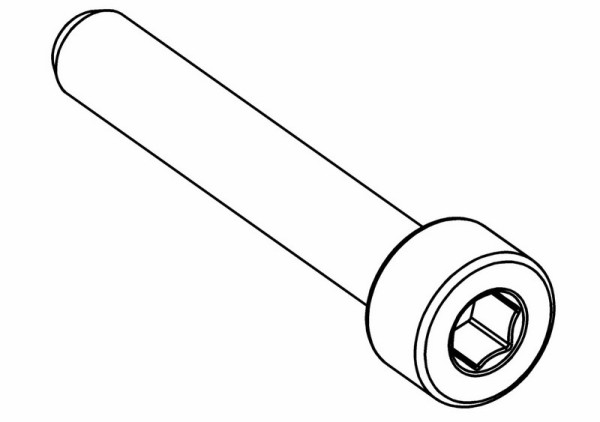 MCD Racing Zylinderkopf Innensechskantschraube M4x25 mm