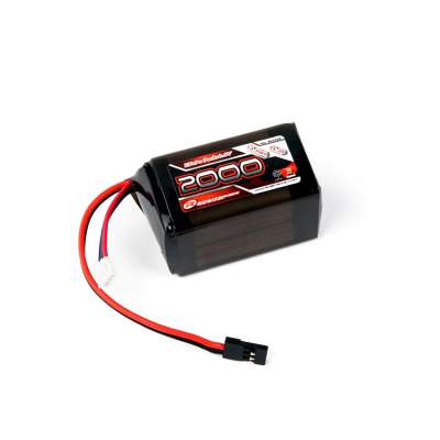 Batteria LiPo Robitronic 6200mAh 2S 40C Con Connettore T-Plug - Modello R05240