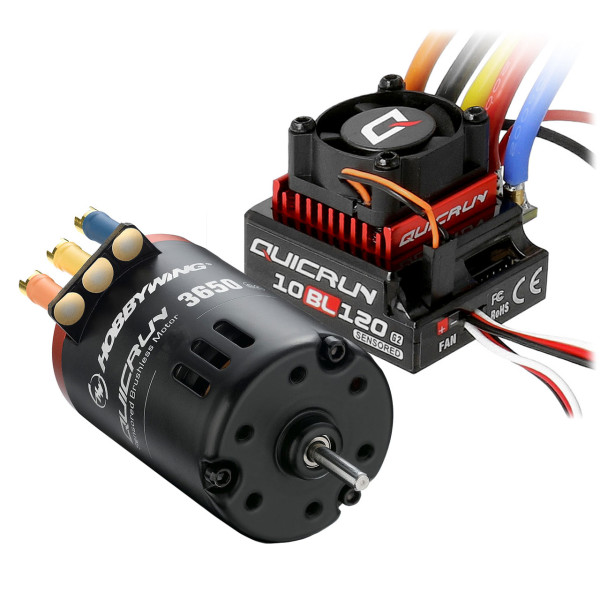 Hobbywing Combo 10BL120 G2 mit 3650SD 13.5T Sensored