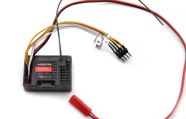 Modster Receiver 5 channel with light function Predator